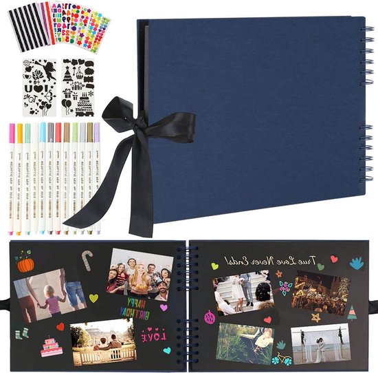 Scrapbooking papel negro de ThxMadam a