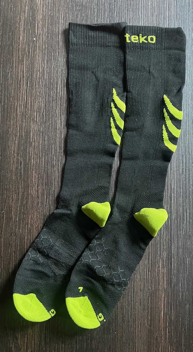 Teko Ski sokken Zwart