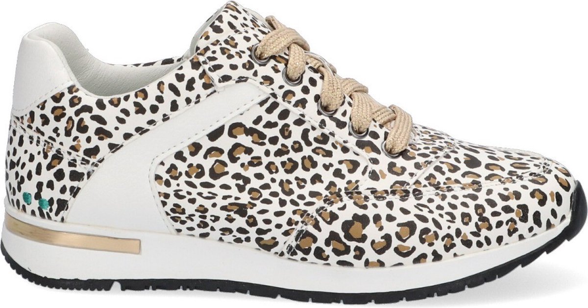 BunniesJR 221481-913 Meisjes Lage Sneakers - Print - Kunststof - Veters
