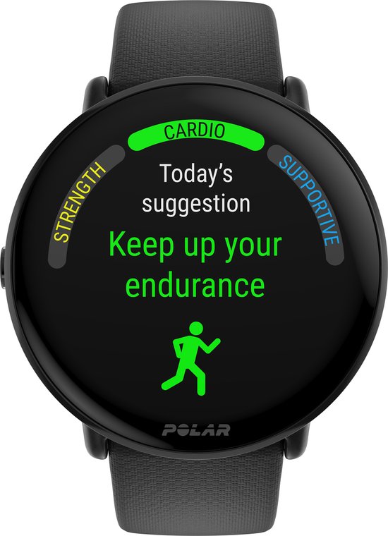 Polar Ignite 3 - Fitness Smartwatch & GPS Activity Tracker - Zwart - S-L