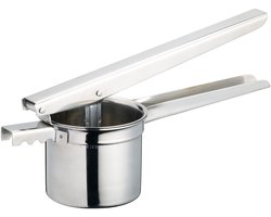 KitchenCraft MasterClass Deluxe Aardappelpers - Voor Aardappelpuree Viskoekjes en Rosti Roestvrij Staal