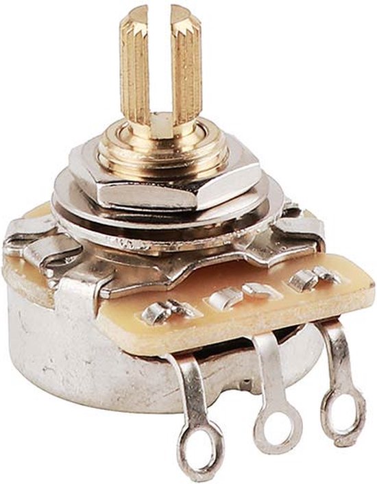 1MEG linear potentiometer, master volume Jazzmaster, split shaft