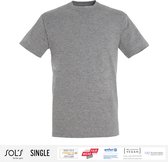 Sol's Heren T-Shirt 100% biologisch katoen Ronde hals Grg Maat 3XL