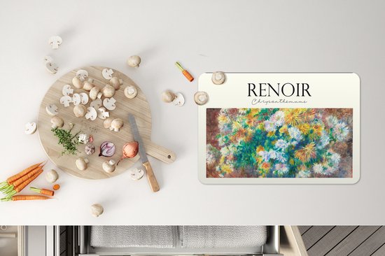 Set de table - Peinture - Renoir - Bouquet - 45x30 cm - 6 pièces