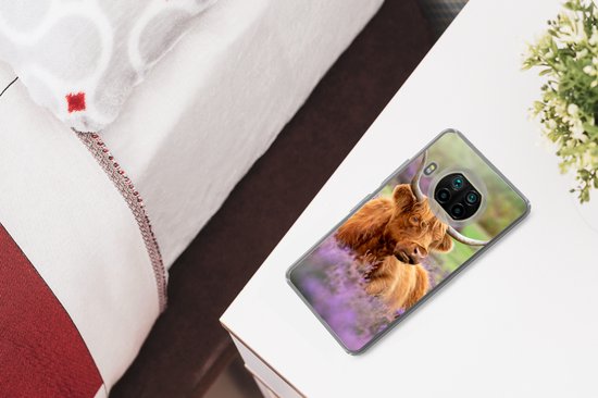 Coque Xiaomi Mi 10T Lite 5G - Highlander écossais - Marron - Buissons - Coque de téléphone en Siliconen