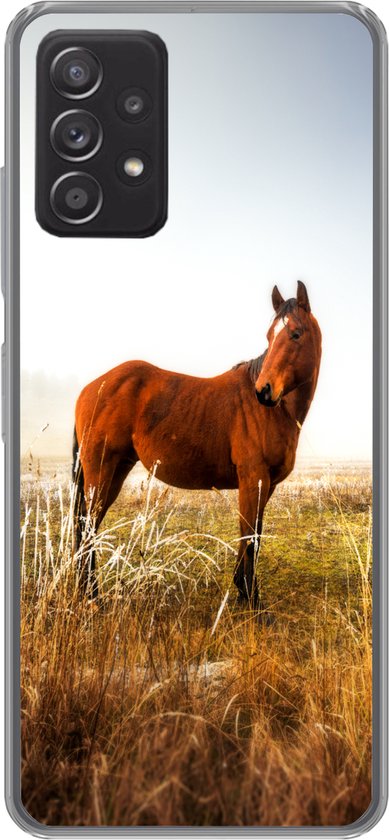 Coque Samsung Galaxy A53 5G - Cheval - Pâturage - Australie - Coque de téléphone en Siliconen