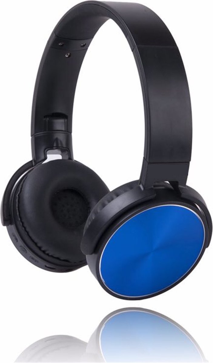 Wireless Stereo super bass Headphones FM Radio MP3 N95BT kleur Blauw