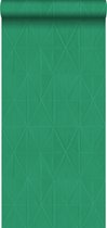 Origin Wallcoverings behang grafische vorm groen - 347215 - 53 cm x 10,05 m