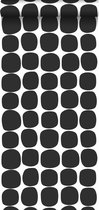 ESTAhome behang grafisch motief zwart wit - 139090 - 0,53 x 10,05 m