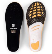 52Bones SlimTech High Arch Footbed - Semelle de soutien anatomique avec voûte plantaire haute - pour chaussures étroites - football, patinage, cyclisme et VTT - 1 paire - pointure 33/34