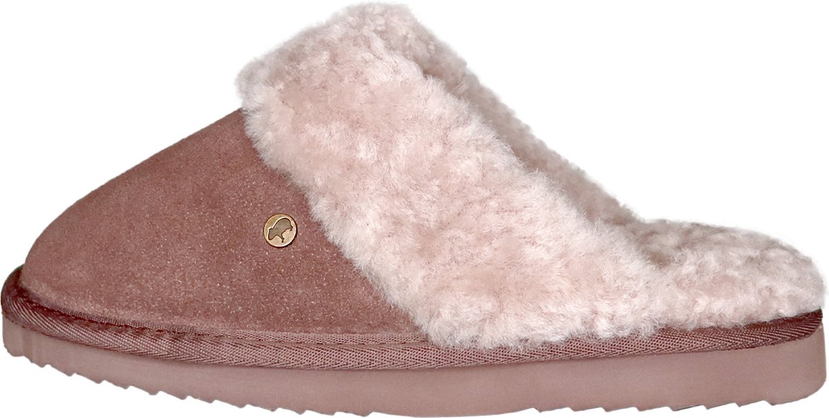 Zapatillas Warmbat Flurry Para Mujer - Pantuflas De Lana Merino, Suelas Antideslizantes