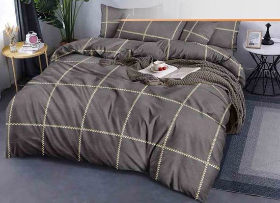 MLUNKQAIL Greyhound Dekbedovertrek King Size, Wit Beddengoed, Soft Cosy 3-delig 110gsm microvezel dekbedovertrek en 2 x kussensloop 50x75 cm met