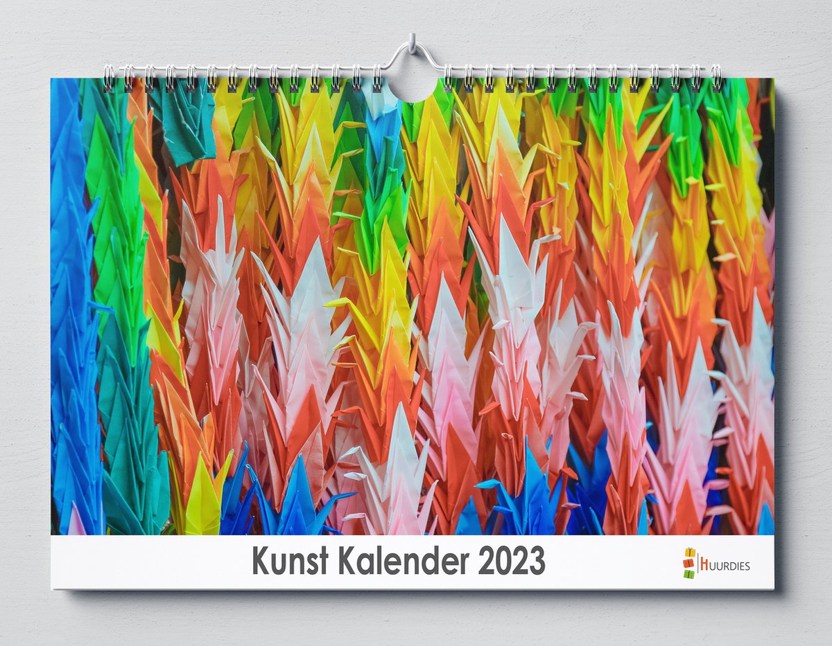 Kunst (A) kalender 2023 | 35x24 cm | jaarkalender 2023 | Wandkalender 2023
