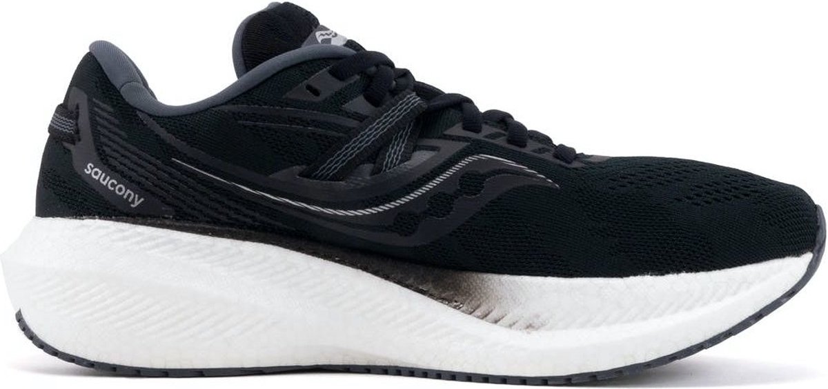 Saucony Triumph 20 Heren Sportschoenen Hardlopen Weg Zwart