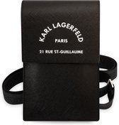 Karl Lagerfeld Universele Schoudertas (tot 7 Inch) - 21 Rue de St-Guillaume - Zwart