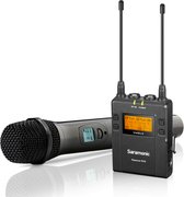 Saramonic Uwmic 9 Kit 4 draadloze handheld microfoonset voor camera en reporter