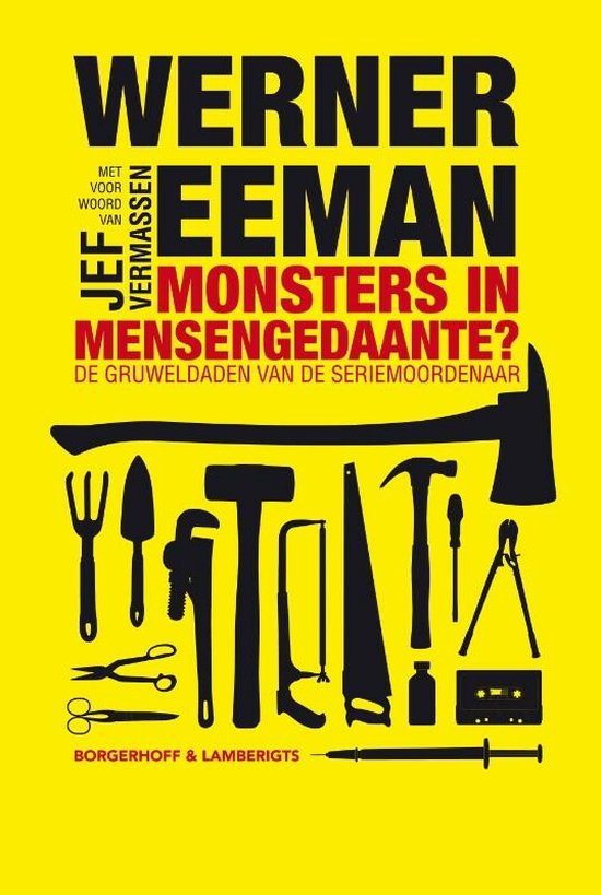 Cover van het boek 'Monsters in mensengedaante?' van Werner Eeman