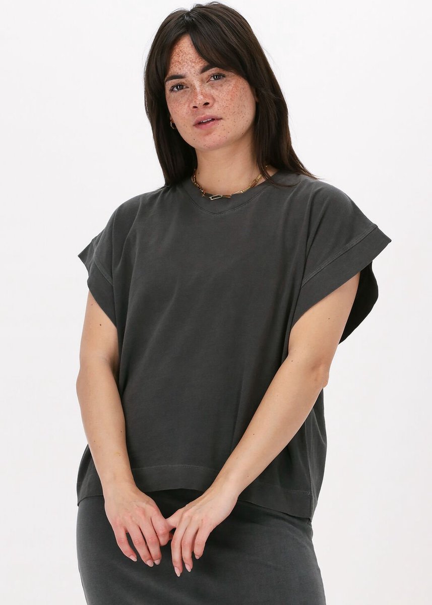 Leon & Harper Dede Jc00 Basic Tops & T-shirts Dames - Shirt - Grijs - Maat S