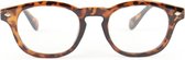 Orange85 Leesbril Dames +1.00 - Panterprint - Leesbrillen - Dames Trendy - Tijgerprint - Met sterkte 1 - Lees bril bruin