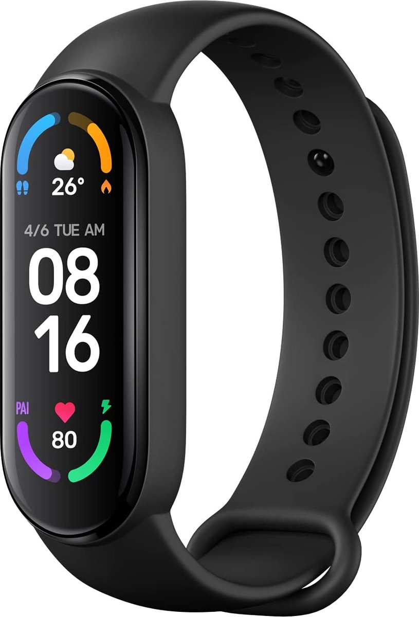 Optible - Stappenteller - Calorieënmeter - Hartslagmeter - Sport horloge - Bloeddrukmeter - Afstandmeter - Zwart - Smart Bracelet - IOS & Android - Voor Heren en Dames - OPTIBLE