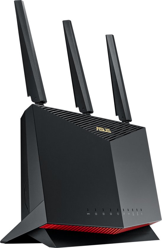 ASUS RT-AX86S - Gaming extendable router - 4G / 5G Router vervanger - WiFi 6...