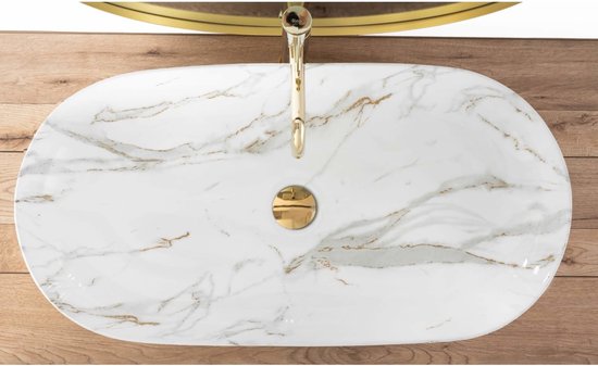 Lavabo en céramique CLEO 81 cm SHINNY AIAX