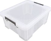 Boîte de Opbergbox Whitefurze - 24 litres - Transparent - 48 x 38 x 19 cm