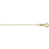The Jewelry Collection Ketting Anker Rond 0,8 mm 45 cm - Goud