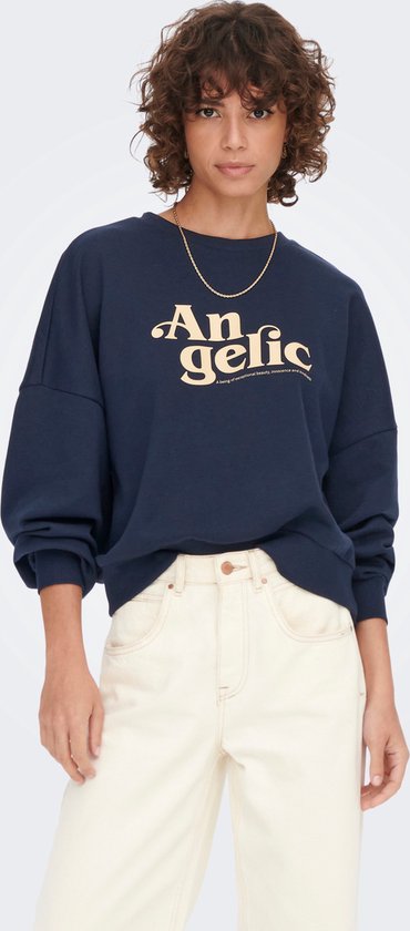 JdY Damen Sweatshirt Jacqueline De Yong - Lässiges Baumwoll-Shirt Für Den Alltag