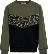 ONLY KOGCILLA L/S LEO AOP SWT Meisjes Trui - Maat 158/164