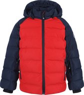 Color Kids - Ski-jas voor kinderen - Gewatteerd - Racing Red - maat 128cm
