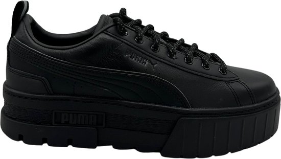 Puma Mayze Reflective Sneakers Zwart Leer Maat 40.5 bol