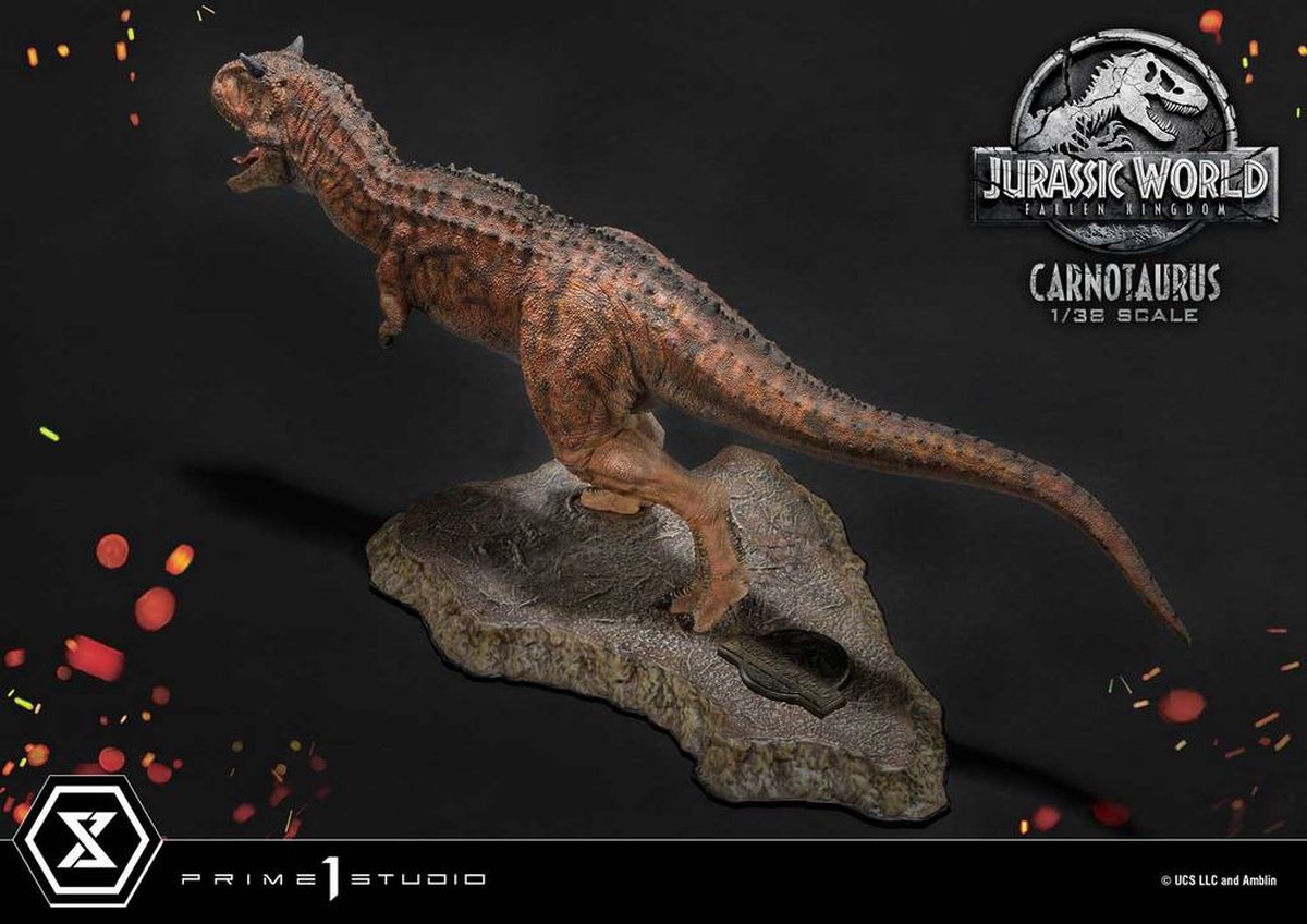 Jurassic World: Fallen Kingdom Prime Collectibles PVC Statue 1/38  Carnotaurus 16 cm