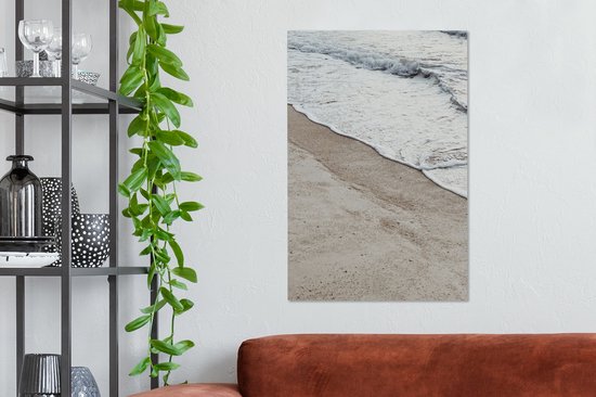 Canvas Schilderij Zee - Strand - Zomer - 60x90 cm - Wanddecoratie