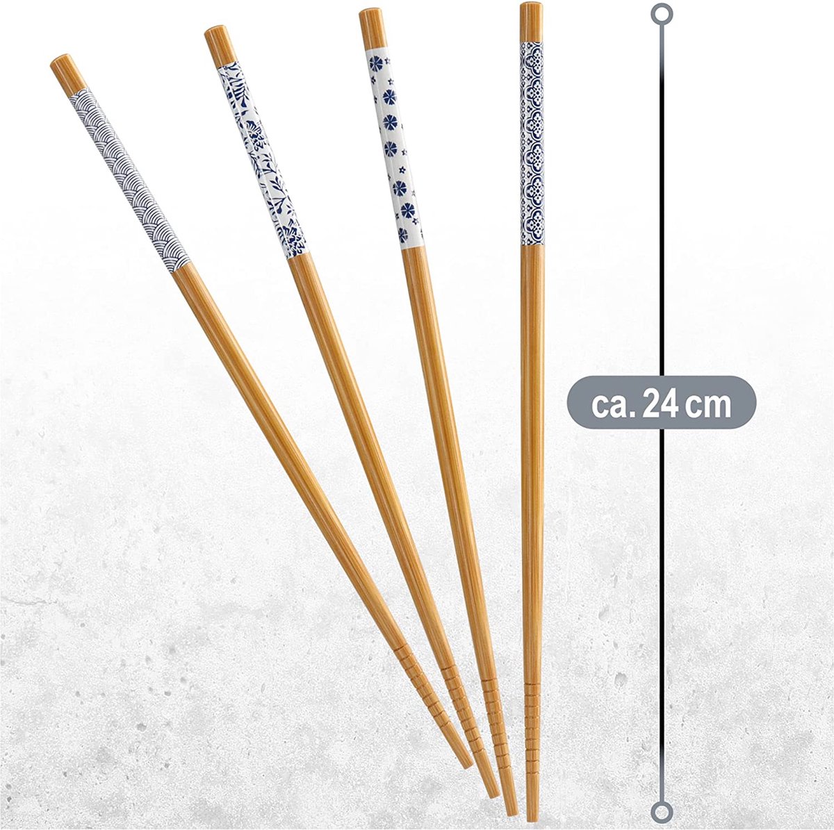 5 paar eetstokjes herbruikbare Chinese eetstokjes lichtgewicht eetstokjes anti-slip sushi eetstokjes, legering Chop Sticks Bestek Set
