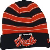 New Era Beanie - San Francisco Giants - MLB Baseball - Muts- Zwart/Oranje