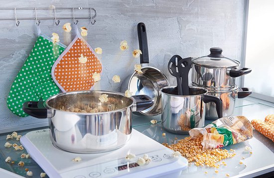 axentia Airpot in zilver, pompkan van roestvrij staal, volume