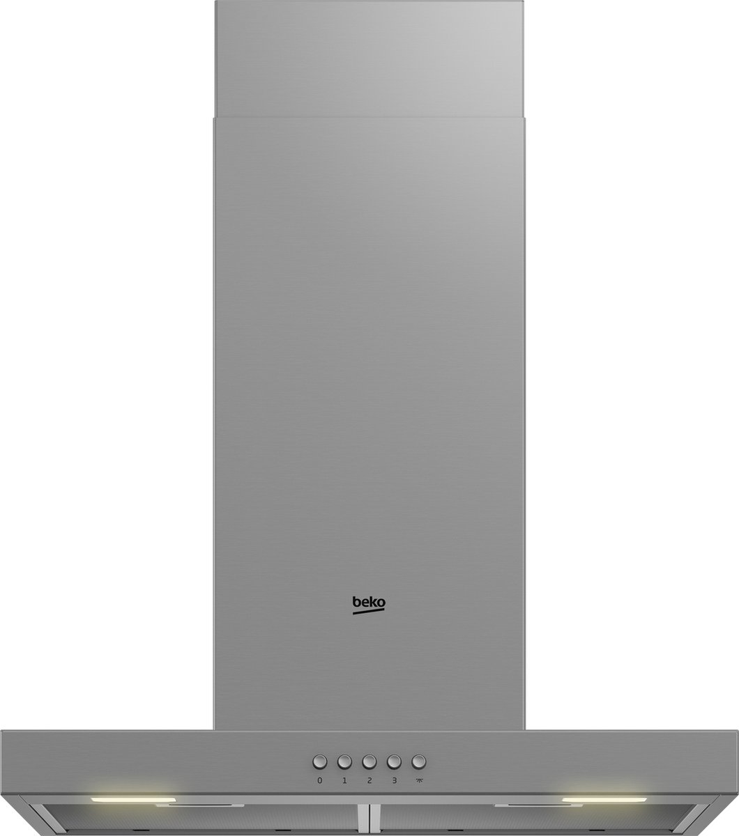Beko BHCB61622BXH afzuigkap Muurmontage Roestvrijstaal 613 mÂł/uur B