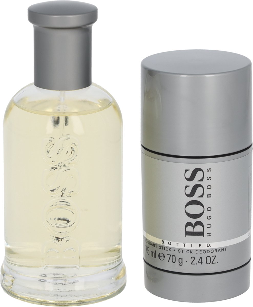 Hugo Boss Bottled Giftset - 100 ml eau de toilette spray + 75 ml deodorant stick - cadeauset voor heren – foto 3