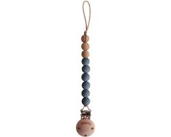 Mushie Speenkoord EVA - Redwood / Hout (look) - 100% siliconen kralen van Mushie — afbeelding 3