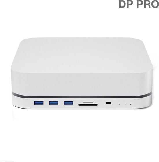 iMounts Mac Mini docking station Pro Displayport M1 en M2 DP Zilver bol