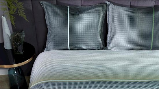 Kardol Charlottesville dekbedovertrek - Lits-Jumeaux - 240x200/220 - Blauw Groen van Kardol — afbeelding 2