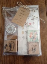 Herfst - In Het Bos - Cadeauset Stickers En Papier - Hobby - Bullet Journal Stickers Set