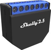 Shelly 2.5 WiFi dubbele inbouw schakelaar 2x 10A