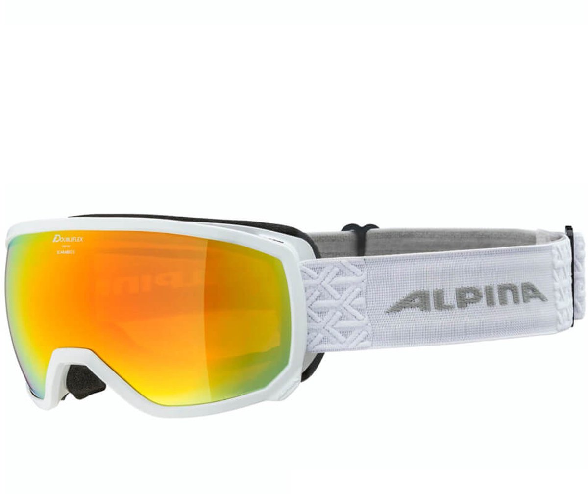 Alpina Scarabeo Q-Lite OTG Skibril | Wit | Categorie 2