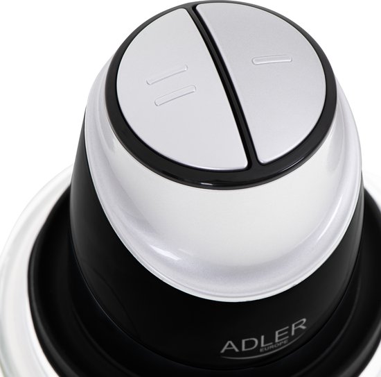 Adler AD 4082 elektrische hakmolen 1,2 l 300 W Zwart, Zilver van ADLER — afbeelding 2