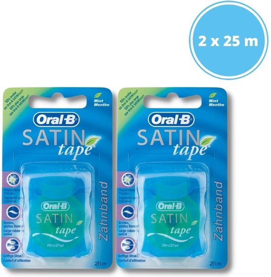 OralB Flosdraad 25 meter Mint 2 stuks