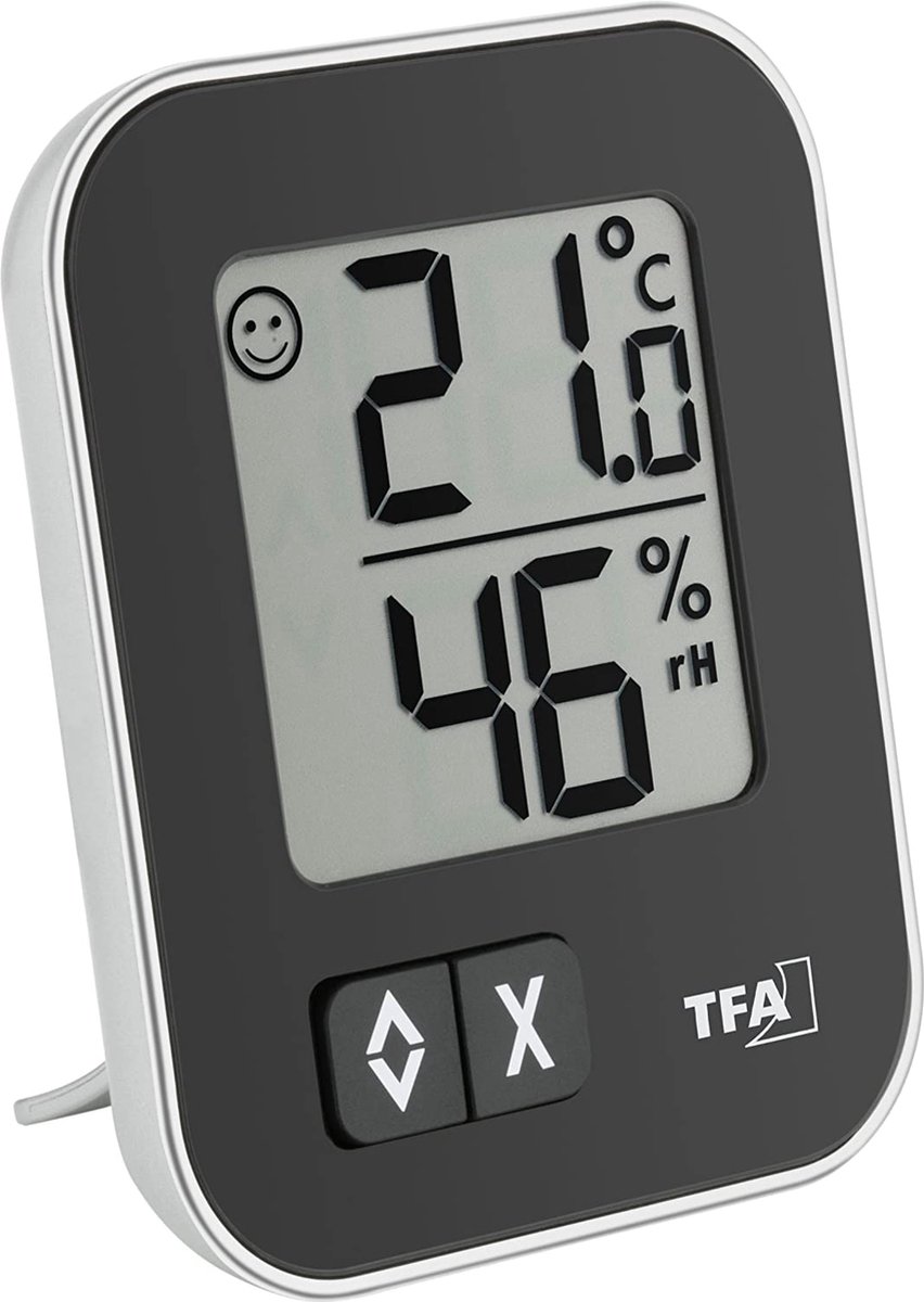 Kamerthermometer - Digitale Thermometer – Vochtigheidsmeter - Binnenthermometer