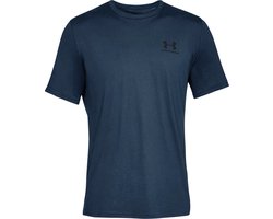 Under Armour UA M SPORTSTYLE LC SS Heren Sportshirt - Zwart