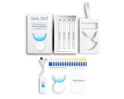 Tanden Bleken - Witte Tanden - Tandenbleekset Mouth Tray + 4 x Teeth Whitening Pennen - Smilekit - Witte Tanden Nu Binnen Handbereik - Doe Het Zelf Thuis